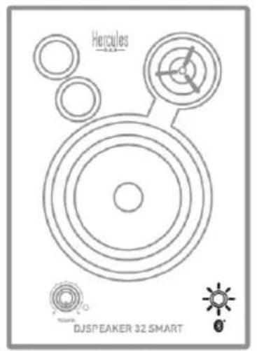 HERCULES DJSpeaker 32 Smart - Bastaaygtiarla baglanti - 2