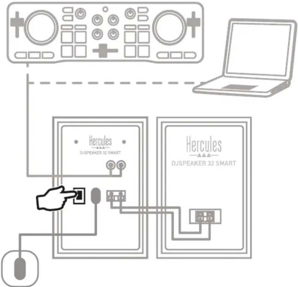 HERCULES DJSpeaker 32 Smart - 使用DJSPEAKER32SMART音箱套装 - 1