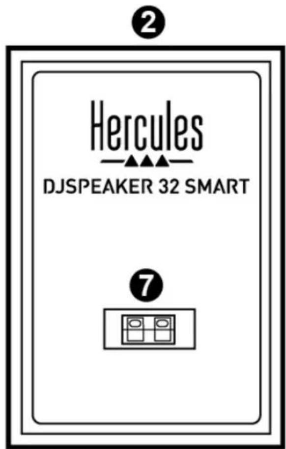 HERCULES DJSpeaker 32 Smart - Connexion filaire - 2