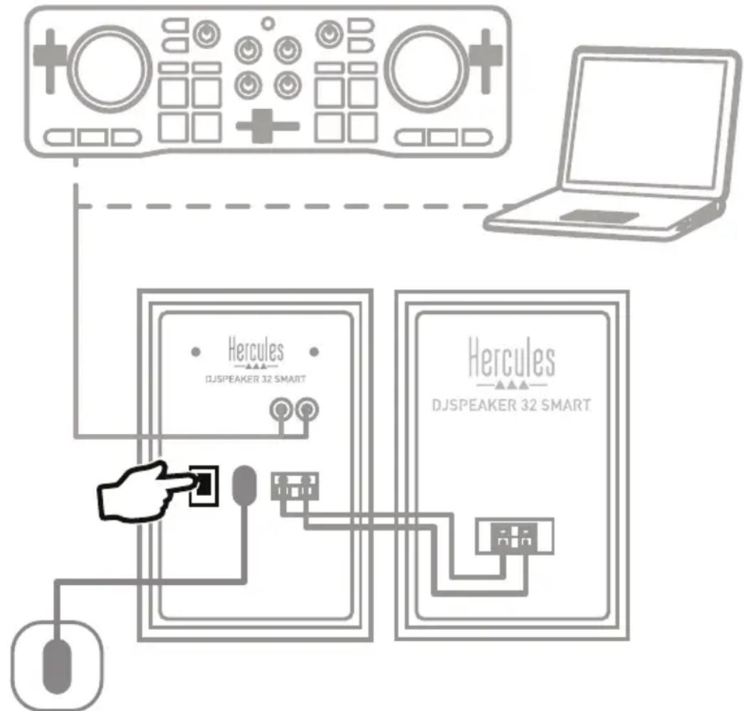 HERCULES DJSpeaker 32 Smart - UTILIZAR O KIT DE ALTIFALANTES DJSPEAKER 32 SMART - 1