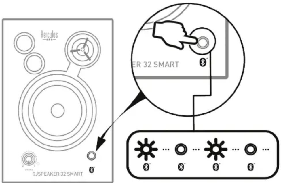 HERCULES DJSpeaker 32 Smart - ilk aygiti baglama - 1