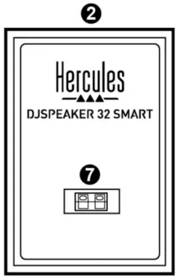 HERCULES DJSpeaker 32 Smart - Collegamento tramite cavo - 2