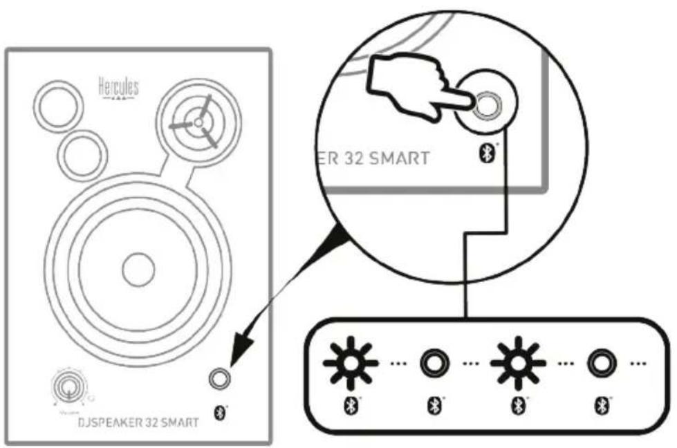 HERCULES DJSpeaker 32 Smart - 最初のデバイスを接続する - 1