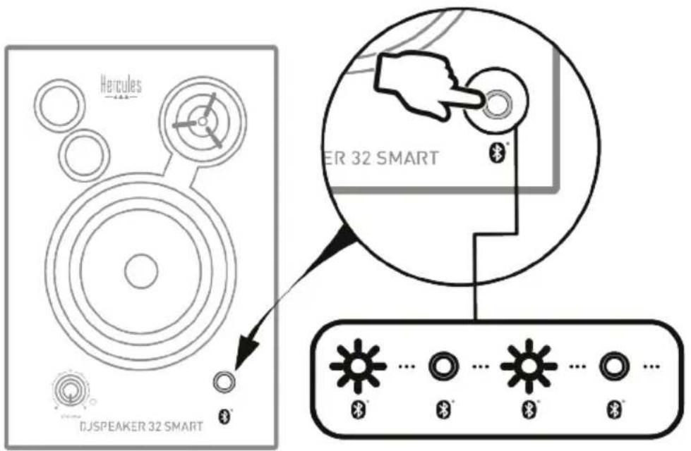 HERCULES DJSpeaker 32 Smart - Az elso eszkoz csatlakoztatasa - 1