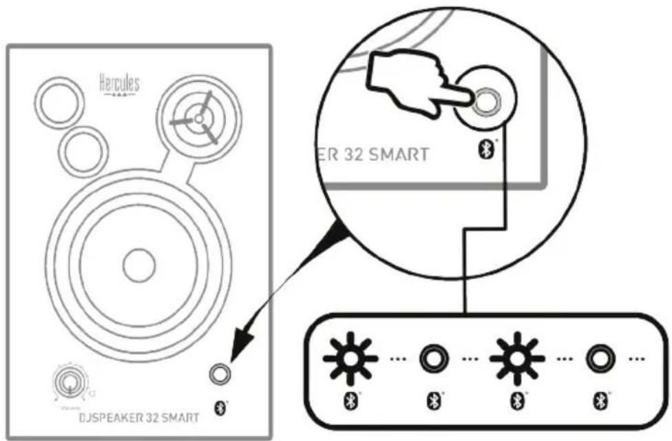HERCULES DJSpeaker 32 Smart - Pripojenie prveho zariadenia - 1