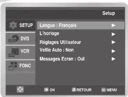SAMSUNG DVDV6600K - Affichez/masquez les informations à l'écran - 1