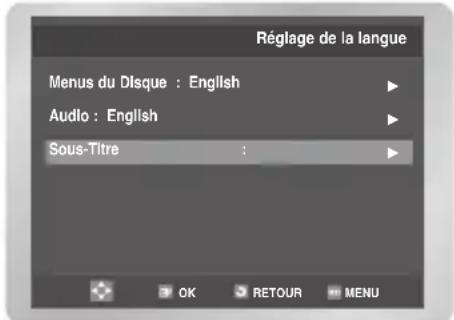 SAMSUNG DVDV6600K - Choix de la langue des sous-titres - 2