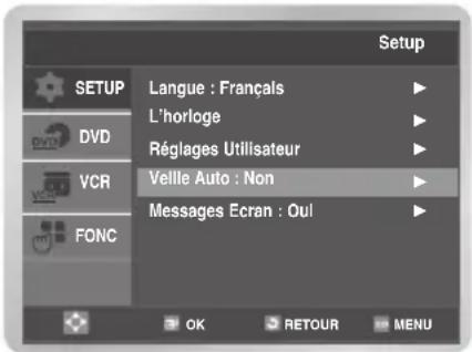 SAMSUNG DVDV6600K - Programmez une mise en veille automatique - 2