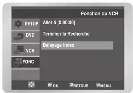 SAMSUNG DVDV6600K - Recherche d'index - 1