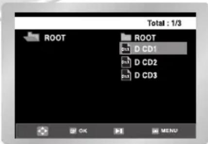 SAMSUNG DVDV6600K - Lecture DivX/MPEG4 - 1