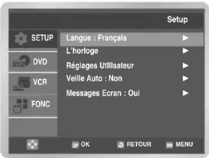 SAMSUNG DVDV6600K - Sélectionnez le mode couleur - 1