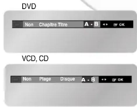 SAMSUNG DVDV6600K - Répétition de A à B - 1