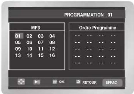 SAMSUNG DVDV6600K - ■ Programmation de la lecture - 2