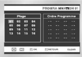 PROGRAMA MEMATON 01 Plage Order Programme 02 03 04 05 06 07 08 09 10 11 12 13 14 15 16 OK NETOUR CLEAR