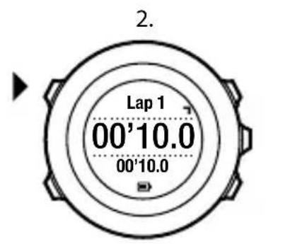 SUUNTO Ambit 2 2.0 - Utilisation du chronomètre - 2