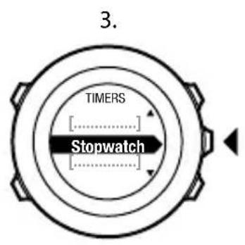 SUUNTO Ambit 2 2.0 - Activation du chronomètre - 3