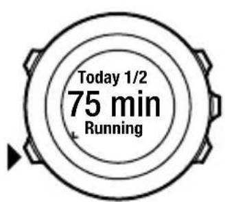 SUUNTO Ambit 2 2.0 - Utilisation des entrainements planifiés - 1