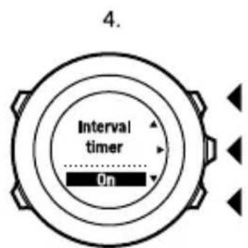 SUUNTO Ambit 2 2.0 - Utilisation du compteur d'intervalles - 4
