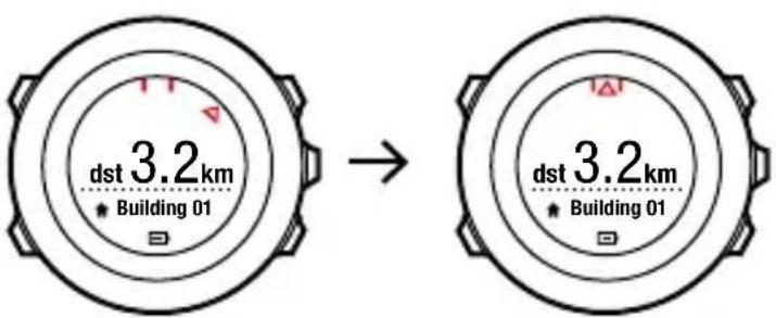 SUUNTO Ambit 2 2.0 - Navigation vers un point d'intérêt (POI) - 10