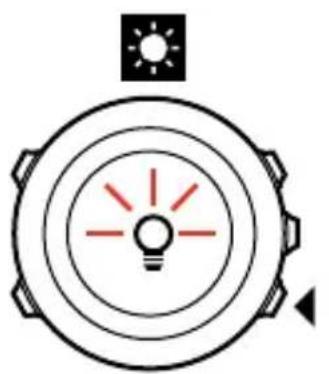 SUUNTO Ambit 2 2.0 - Utilisation du rétroéclairage et du verrouillage des boutons - 1