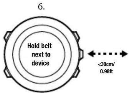 SUUNTO Ambit 2 2.0 - LIAISON D'UN CAPTEUR DE VITESSE OU D'UNE CEINTURE DE FREQUENCY CARDIAQUE - 5