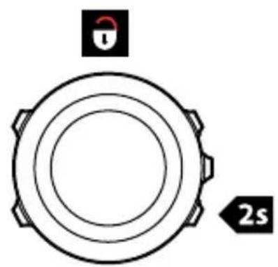 SUUNTO Ambit 2 2.0 - Utilisation du rétroéclairage et du verrouillage des boutons - 3