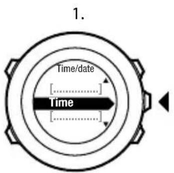 SUUNTO Ambit 2 2.0 - Paramétrage de l'heure - 1