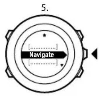 SUUNTO Ambit 2 2.0 - Navigation vers un point d'intérêt (POI) - 6