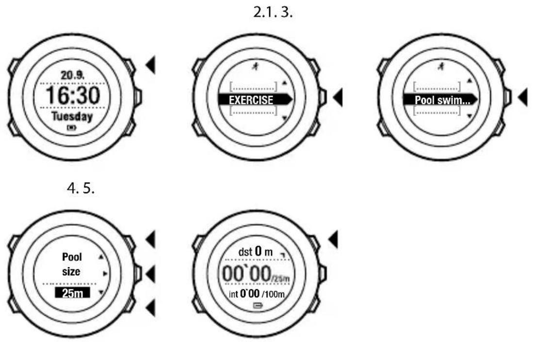SUUNTO Ambit 2 2.0 - Natation en piscine - 1