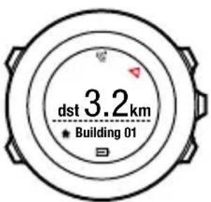 SUUNTO Ambit 2 2.0 - Navigation vers un point d'intérêt (POI) - 9