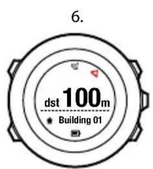 SUUNTO Ambit 2 2.0 - Navigation vers un point d'intérêt (POI) - 7