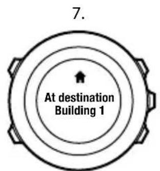 SUUNTO Ambit 2R 2.0 - Navigation vers un point d'intérêt (POI) - 8