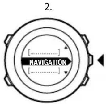 SUUNTO Ambit 2R 2.0 - Vérification de la position - 2