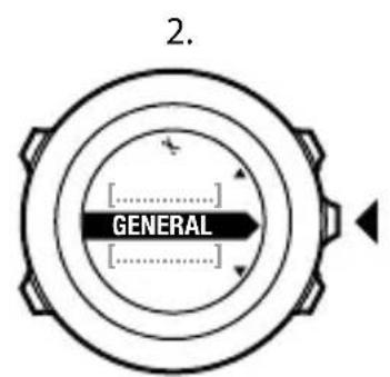 SUUNTO Ambit 2R 2.0 - Modification des paramètres d'heure - 2