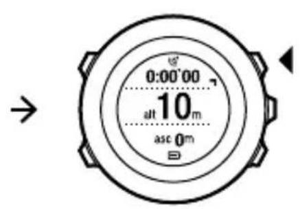 SUUNTO Ambit 2R 2.0 - Enregistrement de l'altitude - 6