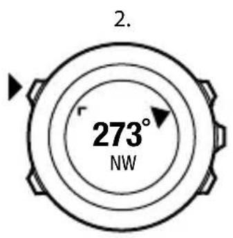 SUUNTO Ambit 2R 2.0 - Définition du verrouillage de relèvement - 1