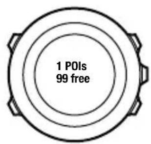 SUUNTO Ambit 2R 2.0 - Navigation vers un point d'intérêt (POI) - 4