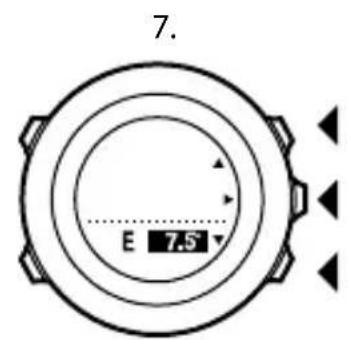 SUUNTO Ambit 2R 2.0 - Réglage de la valeur de declinaison magnétique - 6