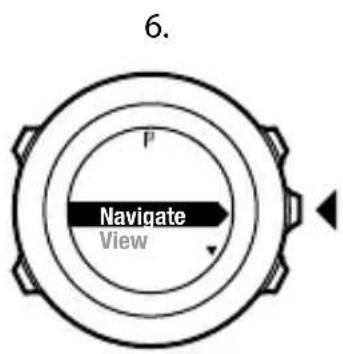 SUUNTO Ambit 2R 2.0 - Navigation le long d'un itinéraire - 7