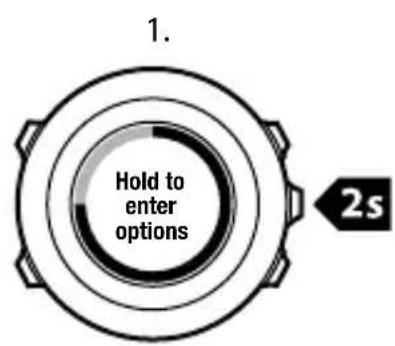 SUUNTO Ambit 2R 2.0 - Suppression d'un point d'intérêt (POI) - 1