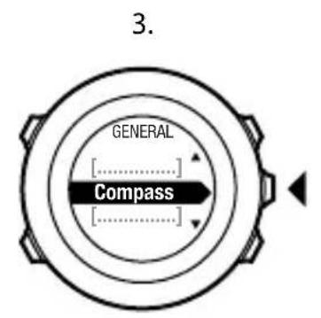 SUUNTO Ambit 2R 2.0 - Réglage de la valeur de declinaison magnétique - 3