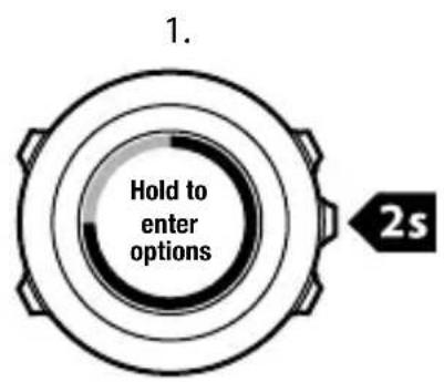 SUUNTO Ambit 2R 2.0 - Navigation le long d'un itinéraire - 1