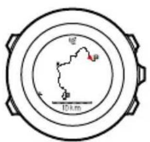 SUUNTO Ambit 2R 2.0 - Navigation le long d'un itinéraire - 15