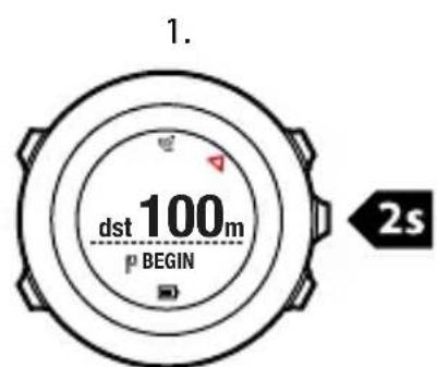 SUUNTO Ambit 2R 2.0 - Navigation le long d'un itinéraire - 17
