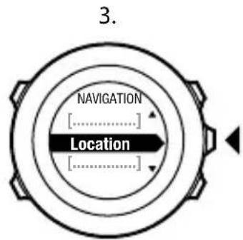 SUUNTO Ambit 2R 2.0 - Vérification de la position - 3