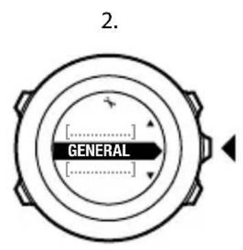 SUUNTO Ambit 2R 2.0 - Réglage de la valeur de declinaison magnétique - 2