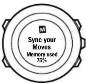SUUNTO Ambit 2R 2.0 - Indicateur de mémoire restante - 1