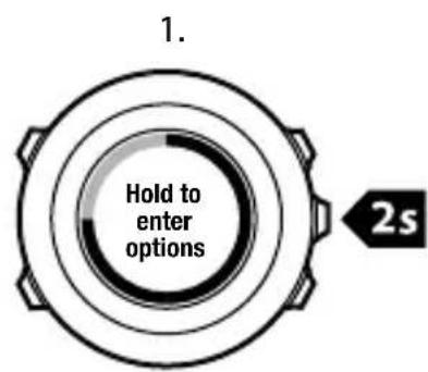 SUUNTO Ambit 2R 2.0 - Vérification de la position - 1