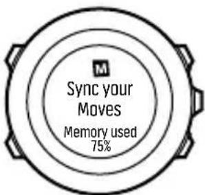 SUUNTO Ambit 3 Sport 2.0 - Indicateur de mémoire restante - 1