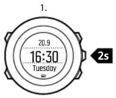 SUUNTO Ambit 3 Sport 2.0 - Réglage des paramètres - 1